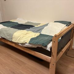 IKEA bed frame and mattress