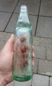 Vintage Downs Ennis codd neck bottle