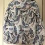 Roxy ladies winter snow ski jacket white and multi coloured logo ski jacket Image 8