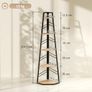 5-Tier Corner Bookcase Image 3