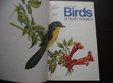 1987 "Field Guide To The Birds Of North America - National Geographic Society"