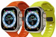 Soft Silicone Strap For Apple Watch Band Ultra 49mm 45mm 41mm 44mm 40mm Sport Watchband Iwatch Series 9 8 7 6 5 4 3 2 Bracelet