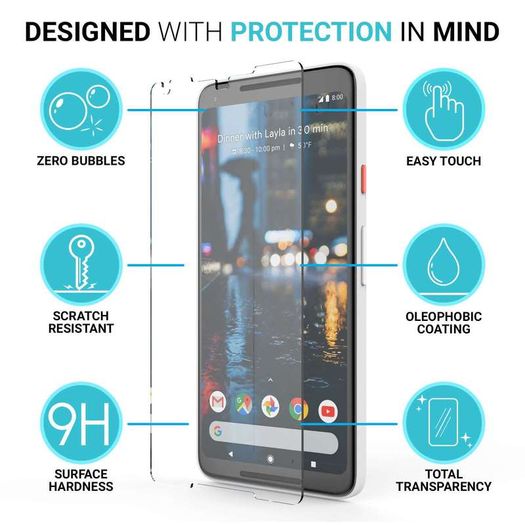 Google Pixel 2 XL tempered glass screen protector