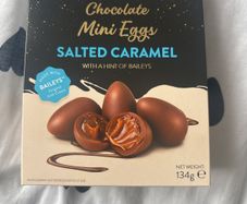 Baileys chocolate mini eggs salted caramel