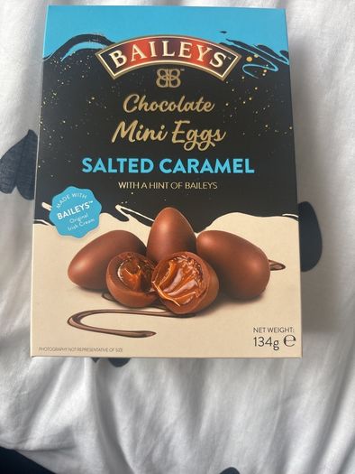 Baileys chocolate mini eggs salted caramel