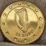 Ireland 1997 25 Euro Prooflike Pattern Specimen Crown Sized Coin Image 2