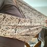 Baby breastfeeding scarf with hidden pocket Image 4