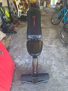 Weight Bench Foldable & Bench Press + weights