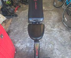 Weight Bench Foldable & Bench Press + weights