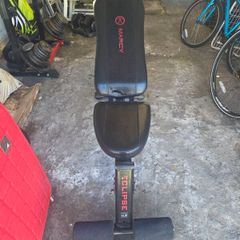 Weight Bench Foldable & Bench Press + weights