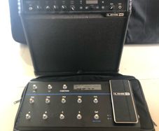 Line 6 Spider V 120 & FBV3 pedal with case