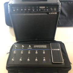 Line 6 Spider V 120 & FBV3 pedal with case