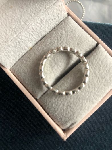 Sterling silver HHN designer ring - band