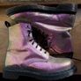 Mint Dr. Martens 1460 Pascal Pink Iridescent Mermaid Size 5 (38) Image 2