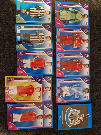 Topps Premier League Trading Cards Parallels