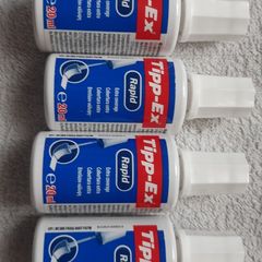 Tipp-ex Tippex Rapid Correction Fluid 20ml White Whiteout Liquid Paper