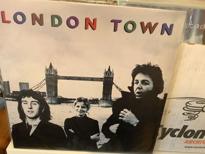 wings London Town Vinyl LP
