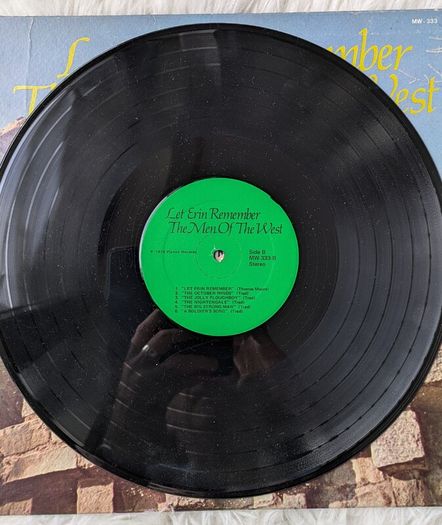 The Men Of The West Let Erin Remember 1975 Vinyl