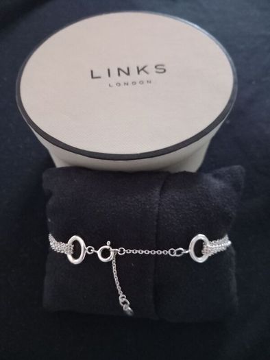 Genuine Links of London Sterling Silver bracelet, Never worn
