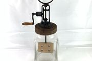 Vintage French butter churn