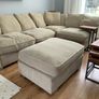 Corner sofa with footstool Image 5