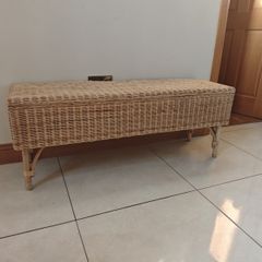 Ikea bench with storage