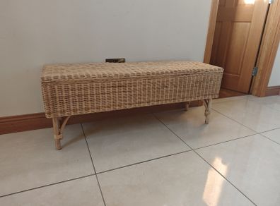 Ikea bench with storage