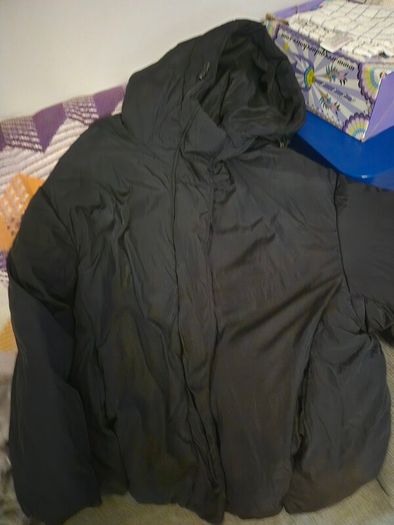 bershka oversized coat