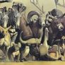 Haruo Takino art panorama jigsaw puzzle Noah's Ark / Earth for Animals 33x95cm approx Image 9