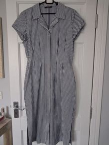 Esprit Cotton Midi  Shirt Dress - UK 12 DE 38 FR 40 - New Without Tags