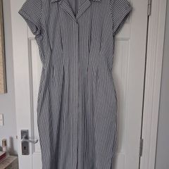 Esprit Cotton Midi  Shirt Dress - UK 12 DE 38 FR 40 - New Without Tags