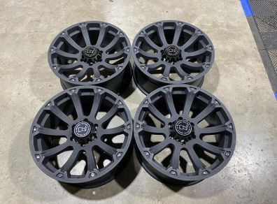 18 20" Inch Black Rhino Alloy wheels 6x139.7 Toyota Landcruiser Hilux Ford Ranger Mitshubishi L200