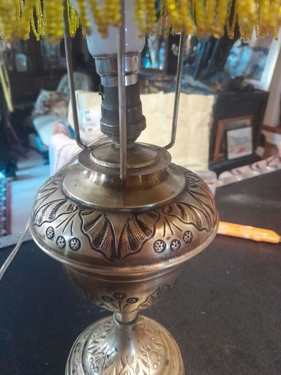 Large Art Noveau Parisiane lamp