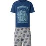 Minecraft 2026 Boys Pyjama Set 158/164 12-14 Years Blue/Grey Mojang Image 2