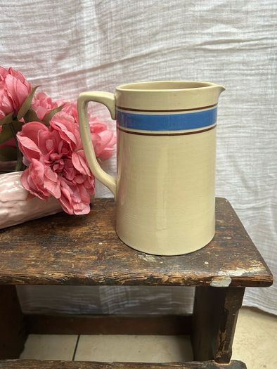 Early Carrigware /Carrigaline Pottery Banded Jug