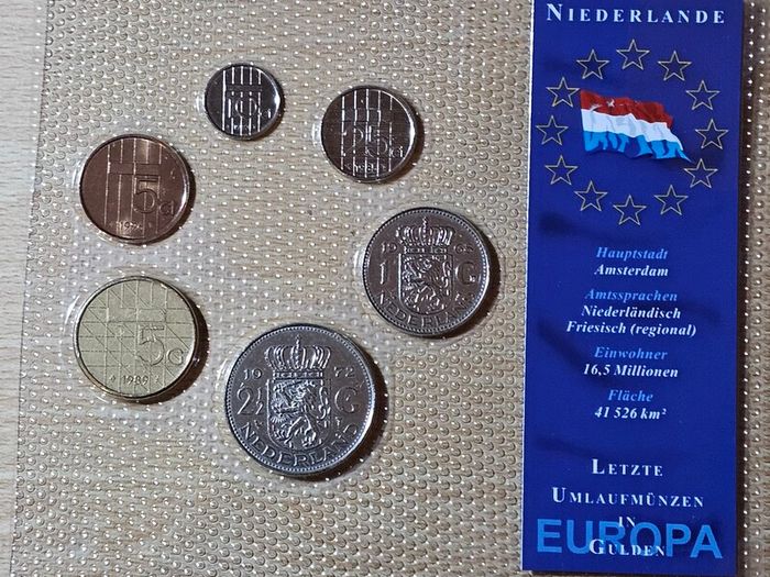 Netherlands Uncirculated Sealed Coin Set