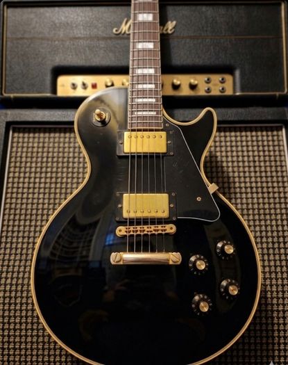 Rare 1970's Country Les Paul Custom Matsumoku Japan w/SKB Hardcase