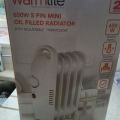 oil filled radiator 650w
