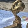 Napolean 111 Heavy Brass Andirons (4kgs) Image 2