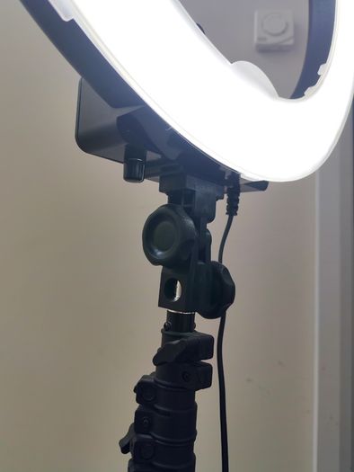 LED Ring Light with Adjustable Tripod Stand