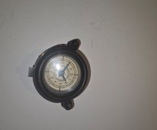 Vintage Dashboard Analogue Clock  Classic Car Part