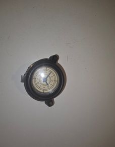 Vintage Dashboard Analogue Clock  Classic Car Part