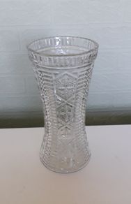 VASE - Pressed Glass - for Flowers or Celery Holder