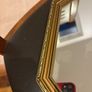 Offers Welcome- Octagonal Gold Framed Wall Mirror 38 cm square Image 6