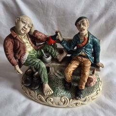 Capodimonte style figure