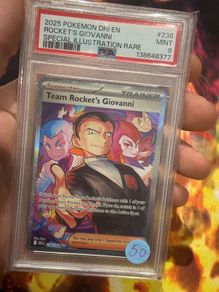 Pokemon Card Rockets Giovanni Psa 9