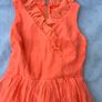 vintage dress orange Image 2