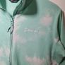 womens BERGHAUS NAVALA fleece full zip top green white size UK 16 EU XL coat jacket Image 4