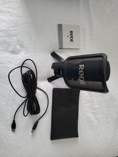 RODE NT USB USB Condenser Microphone in Excellent Condition, Boxed, Complete