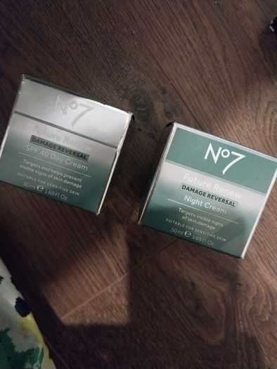 No7 Future Renew and Restore Day and Night Cream  please read description